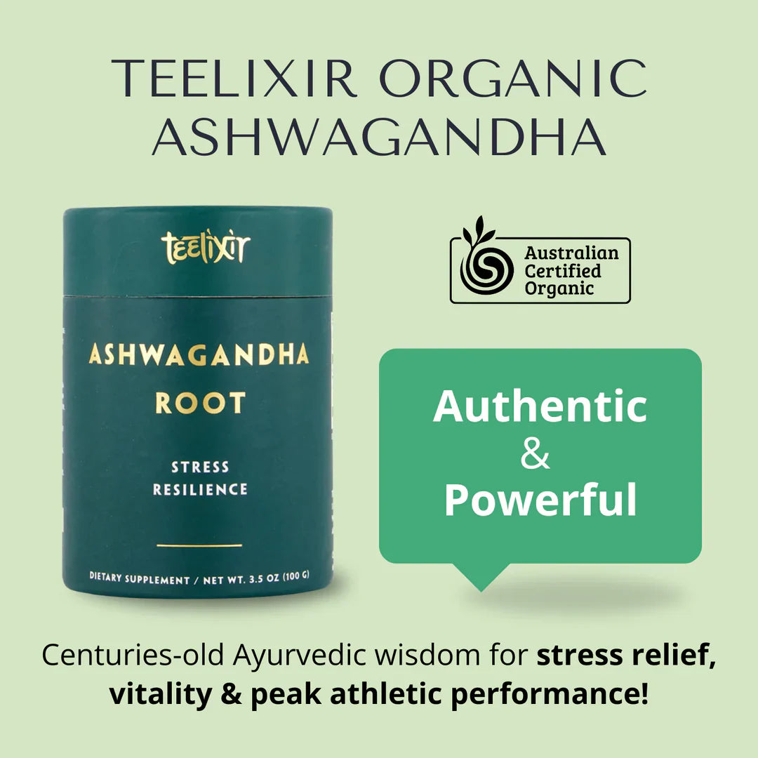 Teelixir Organic Ashwagandha Root 50g