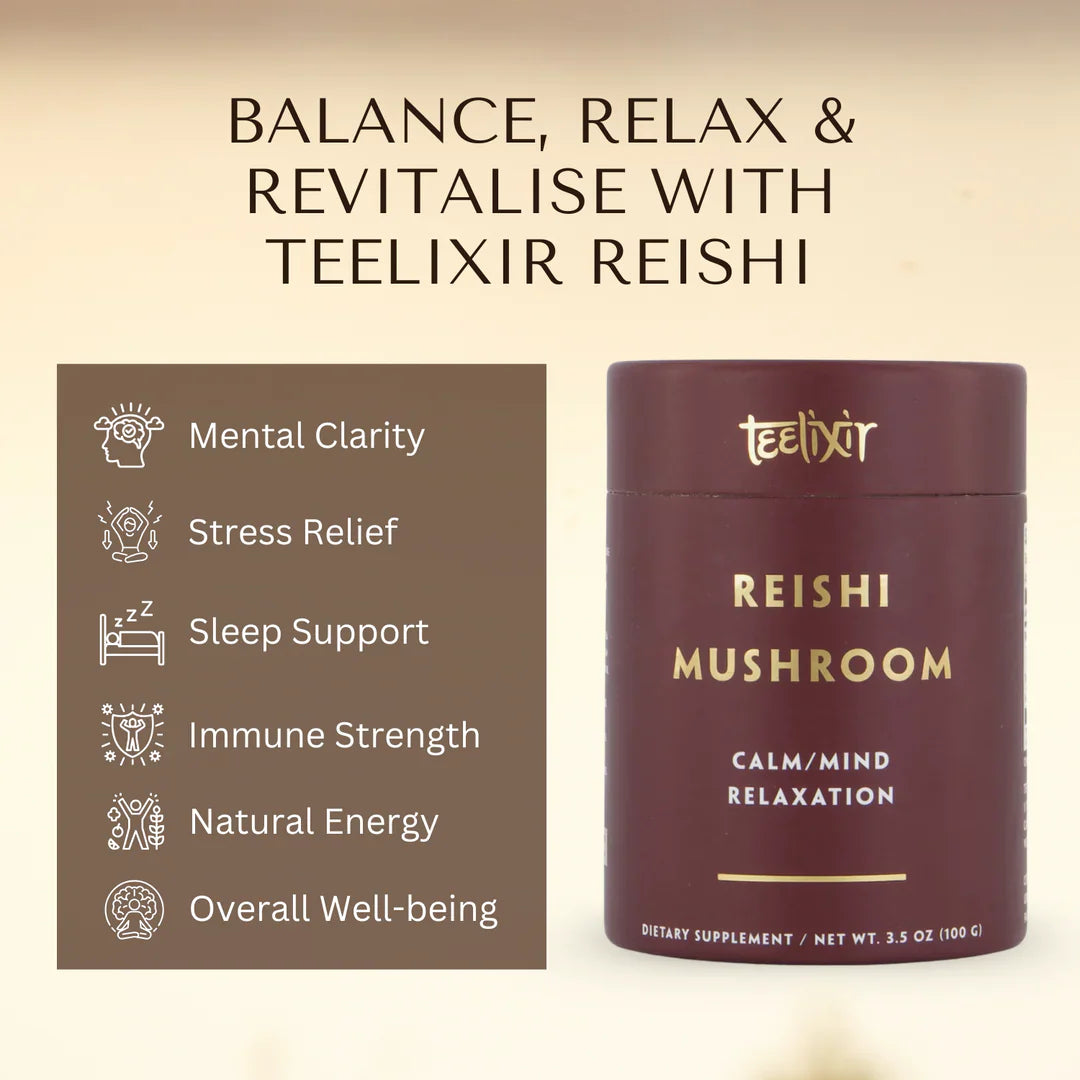Teelixir Organic Reishi Mushroom 50g