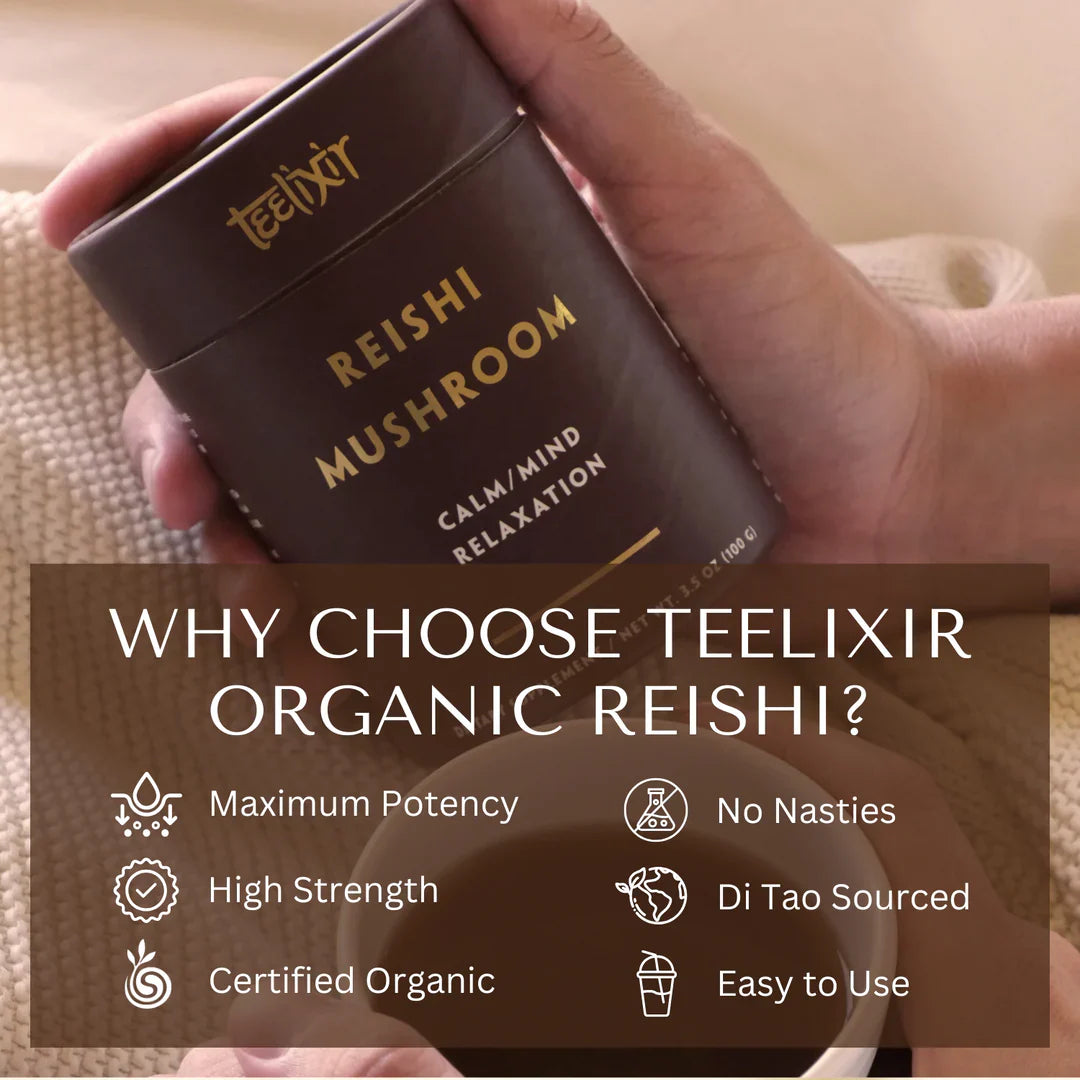 Teelixir Organic Reishi Mushroom 50g